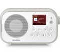 Radio Porttil SANGEAN DPR-42BT Blanco Gris