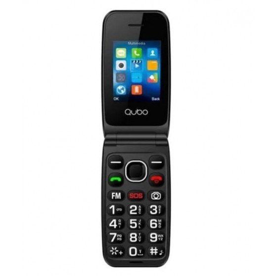 Mvil QUBO SENIOR P210NW 4G Negro 2.8"
