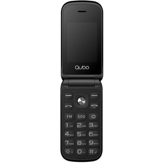 Mvil QUBO SENIOR X-209 Negro 2.4" 2G