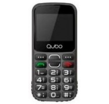 Mvil QUBO SENIOR X-230 2G Negro 2.31"