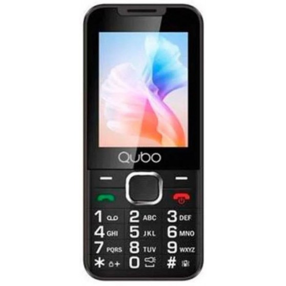 Mvil QUBO SENIOR X-240BK Negro 2.4"