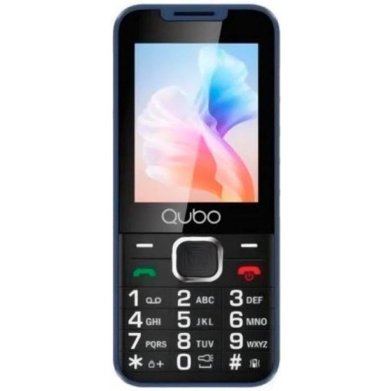 Mvil QUBO X-240BL Azul 2.4"
