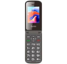 Mvil QUBO SENIOR X-247 2G Negro 2.4"