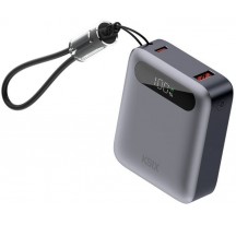 Batera Porttil KSIX BPB10PD22G Gris 10.000 mAh