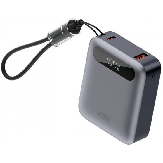 Batera Porttil KSIX BPB10PD22G Gris 10.000 mAh