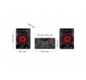 Minicadena LG CK43N 300W Bluetooth