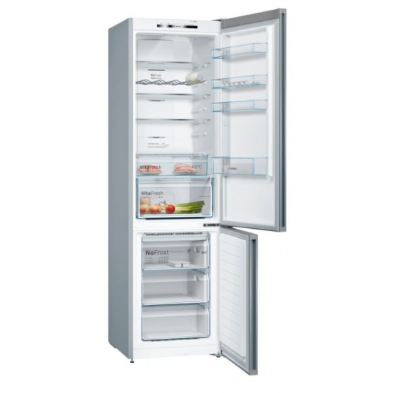 Combi BOSCH KGN39VIEB Inox 2.03m E No Frost Pantalla
