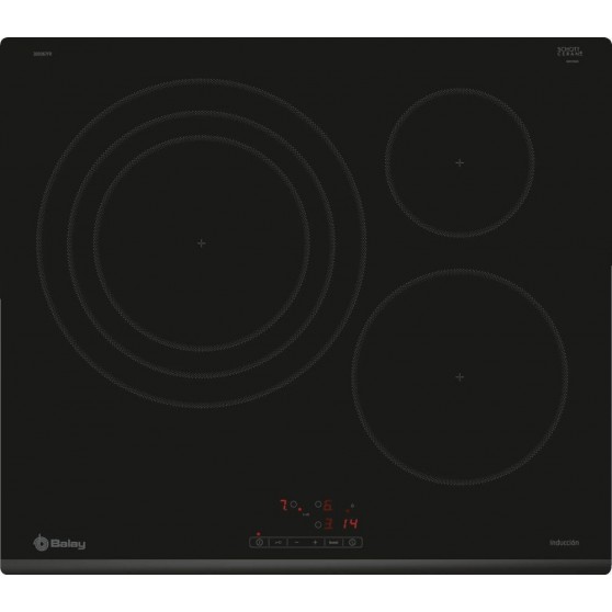 Placa Induccin BALAY 3EB967FRE 3 Zonas Negro
