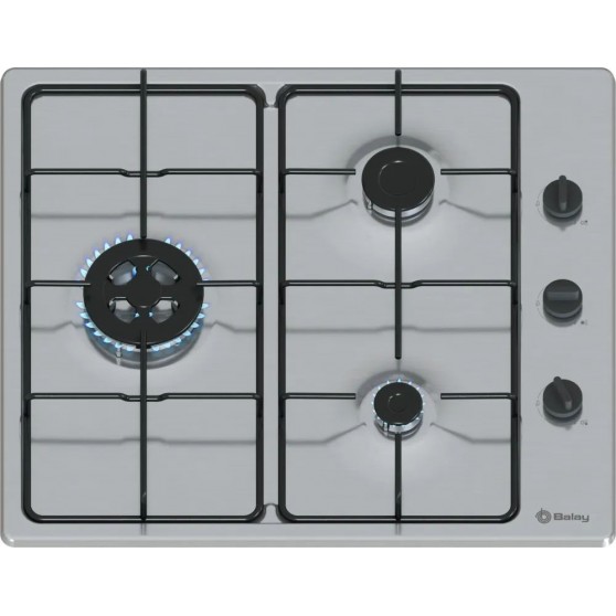 Placa Gas BALAY 3ETX463BB Inox 3f nat