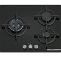 Placa Gas BOSCH PPC6A6I10 Negro 3 Zonas Natural