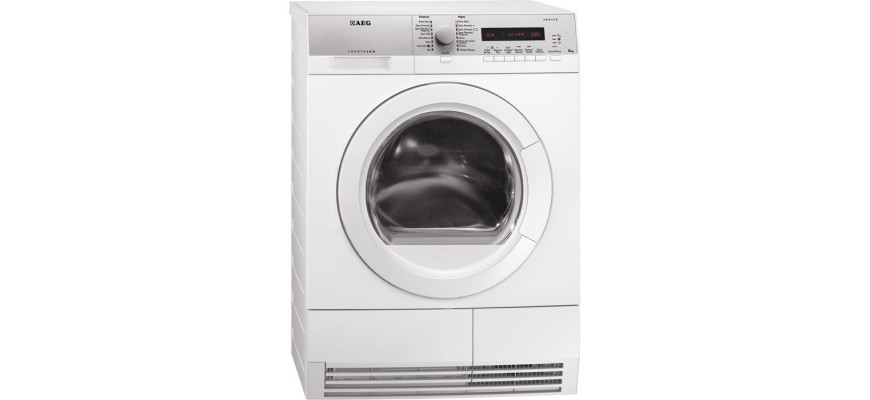 Secadora Condensación - Hisense DH5S102BW, Bomba de Calor, 10 Kg, Blanco